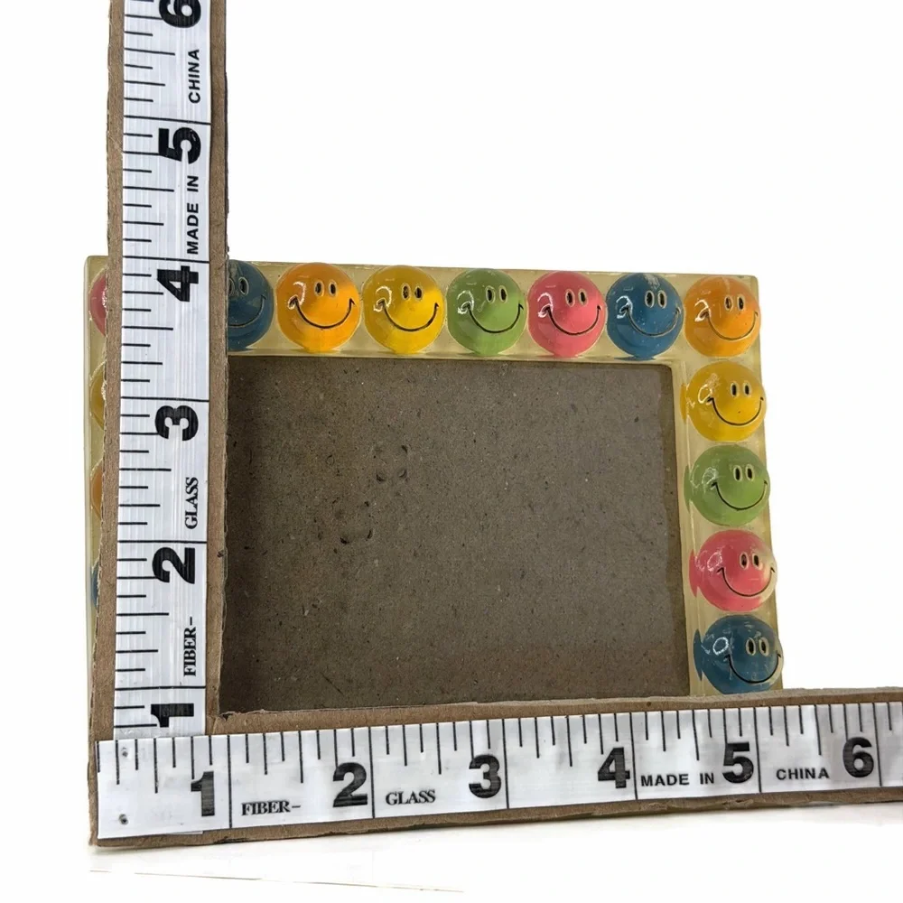 Happy Faces Multicolor Smiley Acrylic Photo Frame